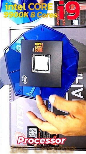 Intel Core i9-9900K 8 Cores up to 5.0 GHz Turbo 95W Processor Unboxing