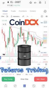Crude Oil Futures trading CoinDCX
