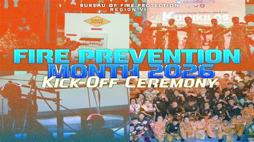 LIVE NOW | BFP REGION 7 FIRE PREVENTION MONTH 2026 KICK-OFF CEREMONY | Bureau of Fire Protection Central Visayas