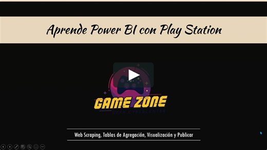 Aprende Power BI con PlayStation