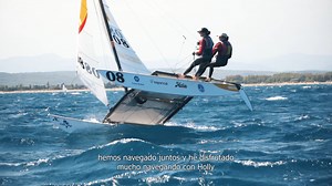 3.1K views · 137 reactions | Rocking and Racing on the Mediterranean. New divisional world champions!!! | Hobie | Facebook