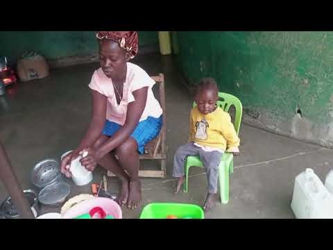bany neko and muma washing plates