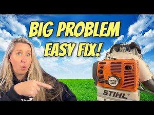 Stihl Backpack Blower Saved From Scrap Yard! How To Diagnose and Repair A Sheered Flywheel Key