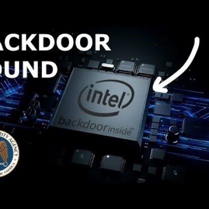 The Intel Backdoor (Pause) Nobody can Remove
