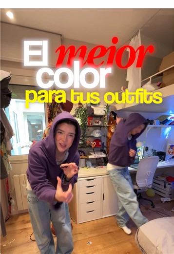 cuál es el mejor color para tus outfits? a mi me encanta el morado, pero nunca encuentro buenas prendas de este color. #fashion #moda #outfit #style #contentcreator