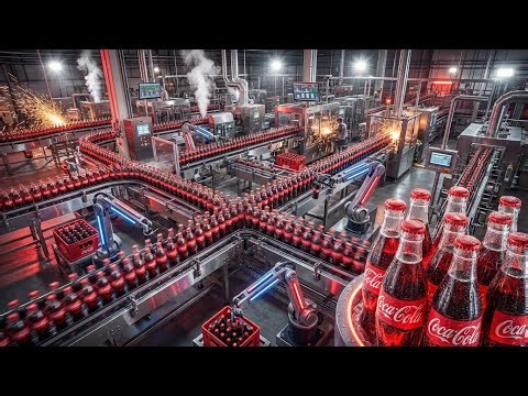 How Coca Cola Is Made Today Inside the Modern Coca Cola Factory Full Process
