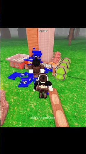 Best Skybase Trick In 99 Nights In The Forest ☠️ #roblox #fyp