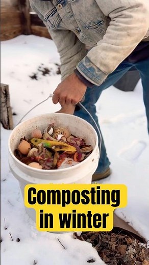 Winter Composting: How to Compost Even When It’s Freezing