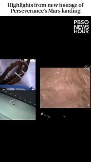 Watch what happened during Perseverance's 'seven minutes of terror' landing on Mars