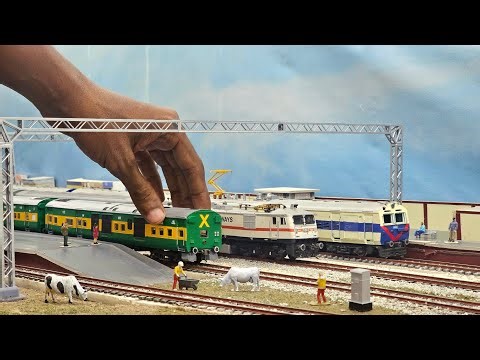 Indian Passenger Model Trains Arrival and Departure ● MEMU + GARIB RATH + SUPERFAST EXPRESS