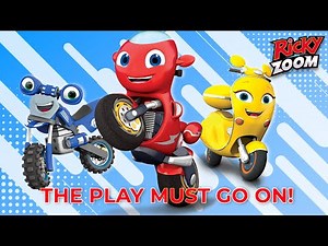 ⚡ Ricky Zoom ⚡| The Play MUST Go On! | New Compilation | Cartoons for Kids