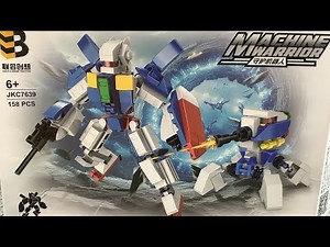 “Lego” Gundam Robot 2in1 set for only $10 (Stop Motion Speedbuild)