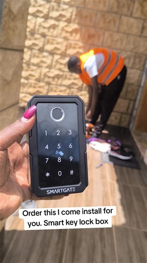 Smart key lock box. #fyppppppppppppppppppppppp #airbnbsuperhost #homeowner #airbnbhost #viraltiktok *