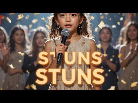 6-Year-Old Homeless Girl from Manila Stuns America’s Got Talent Judges | Golden Buzzer Moment