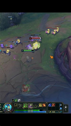 Plankton vs Bob Esponja #leagueoflegends