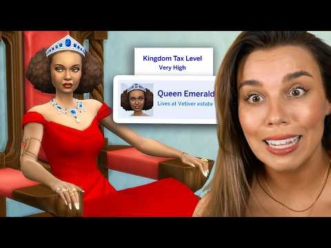 We became a real QUEEN in The Sims 👑