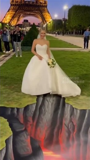 Beautiful Moments Ruined by 3D Illusion Street Art