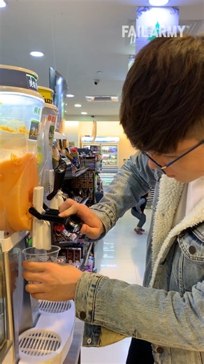 may your next brainfreeze be epic 🥶 #7eleven #slurpeeday #slurpee #slushy #fail #reels #shorts | FailArmy