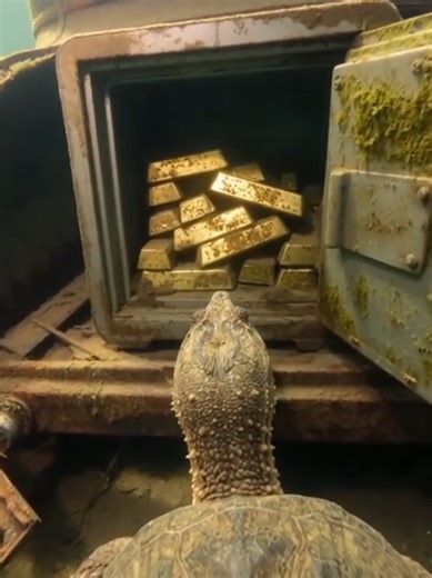 Al Capone's Gold Found Inside a Sunken Car I GoPro Turtle POV. #gopro #turtlepov #gold #sunken #underwaterexploration