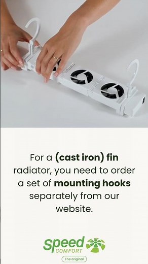 How it works: placing the radiator fan under your cast iron radiator