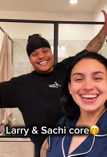 Larry & Sachi core🫣 #funny #funnyvideos #coupleprank #fyp #viralvideo | couple pranks