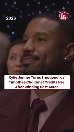 #kyliejenner Turns Emotional as #timotheechalamet Credits Her After Winning Best Actor