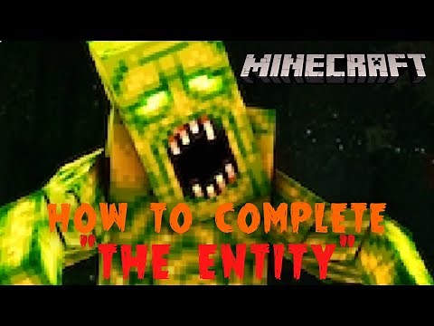 (Minecraft - How to Complete "The Entity" Map (Galaxite Server
