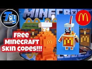 Free Minecraft Skin Codes! Unboxing Soda Potion. McDonald's Adult Happy Meal. A Minecraft Movie.