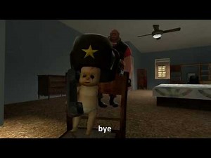 The adventures of heavy and baby: baby unlocks ushanka