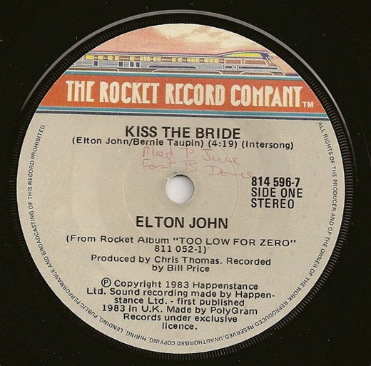 Elton John - Kiss The Bride