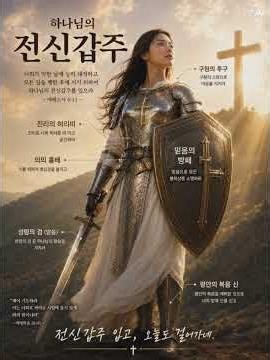 하나님의 전신갑주를 입고 걸어가리라.