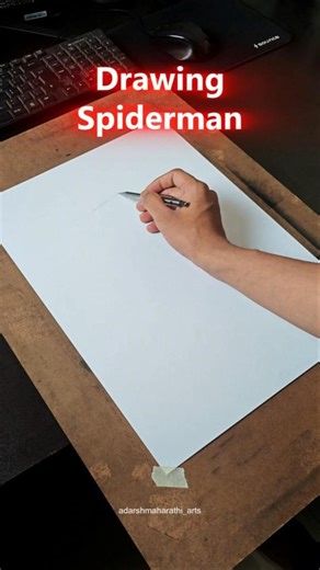 #newwork #spiderman #drawing #inprocess #art