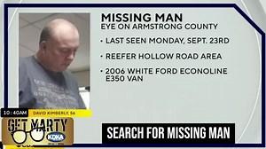 Plea for help: Mark Kimberly asks for your help finding his brother David who is missing in the Armstrong County, Rural Valley area #pgh #getmarty 100.1 FM and AM 1020 KDKA | Marty Griffin - GET MARTY
