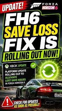 Xbox Releases Update To Address FH6 Save Loss Issue