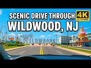 Wildwood NJ Scenic Drive | Relaxing POV 4K Tour