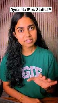 Dynamic IP vs Static IP explained #coding #programming