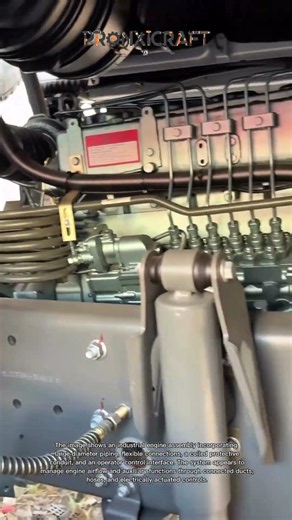 Industrial Engine Control and Air System Operating Mechanism
