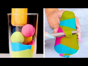 22 Amazing Science EXPERIMENTS And Ideas With KINETIC Sand