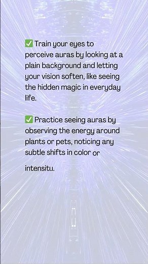 How to See Auras! 🌈✨