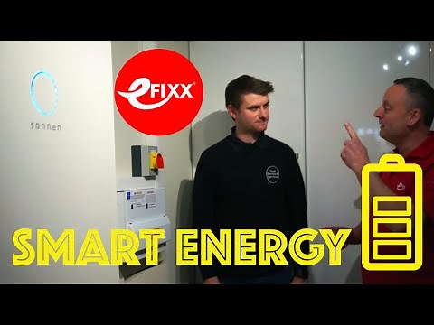 Sonnen Battery storage installation for solar panels - uk electrical installation. Smart energy pt2