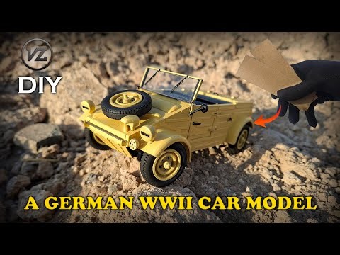 Building a 1:18 Scale 1942 VW Kübelwagen | Step-by-Step