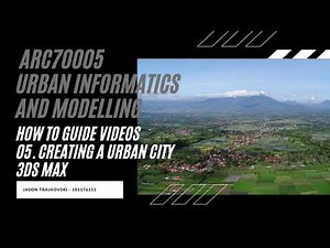 How To Create A City In 3DS Max.