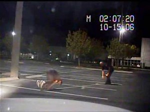 Standardized Field Sobriety Testing (SFST): Walk And Turn Face Plant