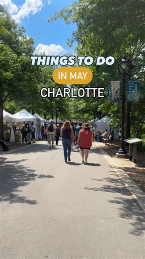 Things to Do in May — Kings Drive Art Walk! 🎨Kick off May with a stroll through one of Charlotte’s favorite spring events — the 15th Annual Kings Drive Art Walk! 🌸✨🗓 Saturday, May 3 | 11 AM–6 PM🗓 Sunday, May 4 | 11 AM–5 PM📍 Little Sugar Creek Greenway (600 S Kings Drive, Charlotte, NC 28202)🎟 Free Entry!Celebrate spring, support local artists, and enjoy a day surrounded by creativity, community, and gorgeous weather. Perfect for a solo adventure, friend hangs, or a family day out!#CLTBucke