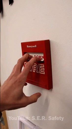 Continuous Loud Fire Alarms! | Pull Station Trigger