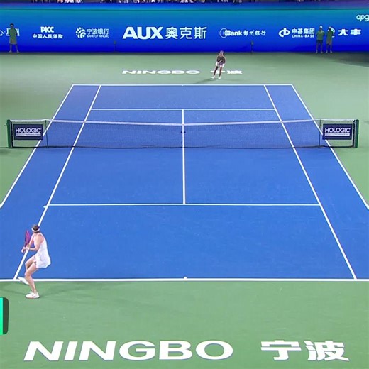 365K views · 3.9K reactions | Big backhand  Elena Rybakina | #NingboOpen | WTA | Facebook