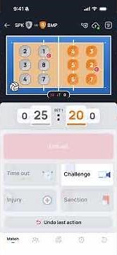 VS Score 5 End of Set