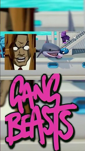 Sharks in Gang Beast Is My Opps! Confirmed lol