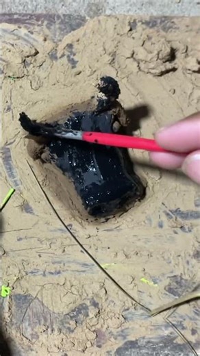 MAKING A DARK DEMON BULL HEAD WITH CLAY#viral