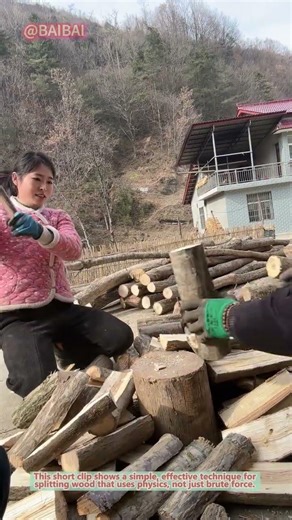 How to Split Wood Like a Pro! 🪓